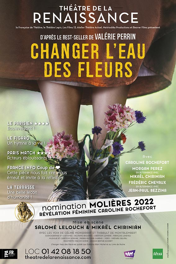 CHANGER L'EAU DES FLEURS / VALÉRIE PERRIN