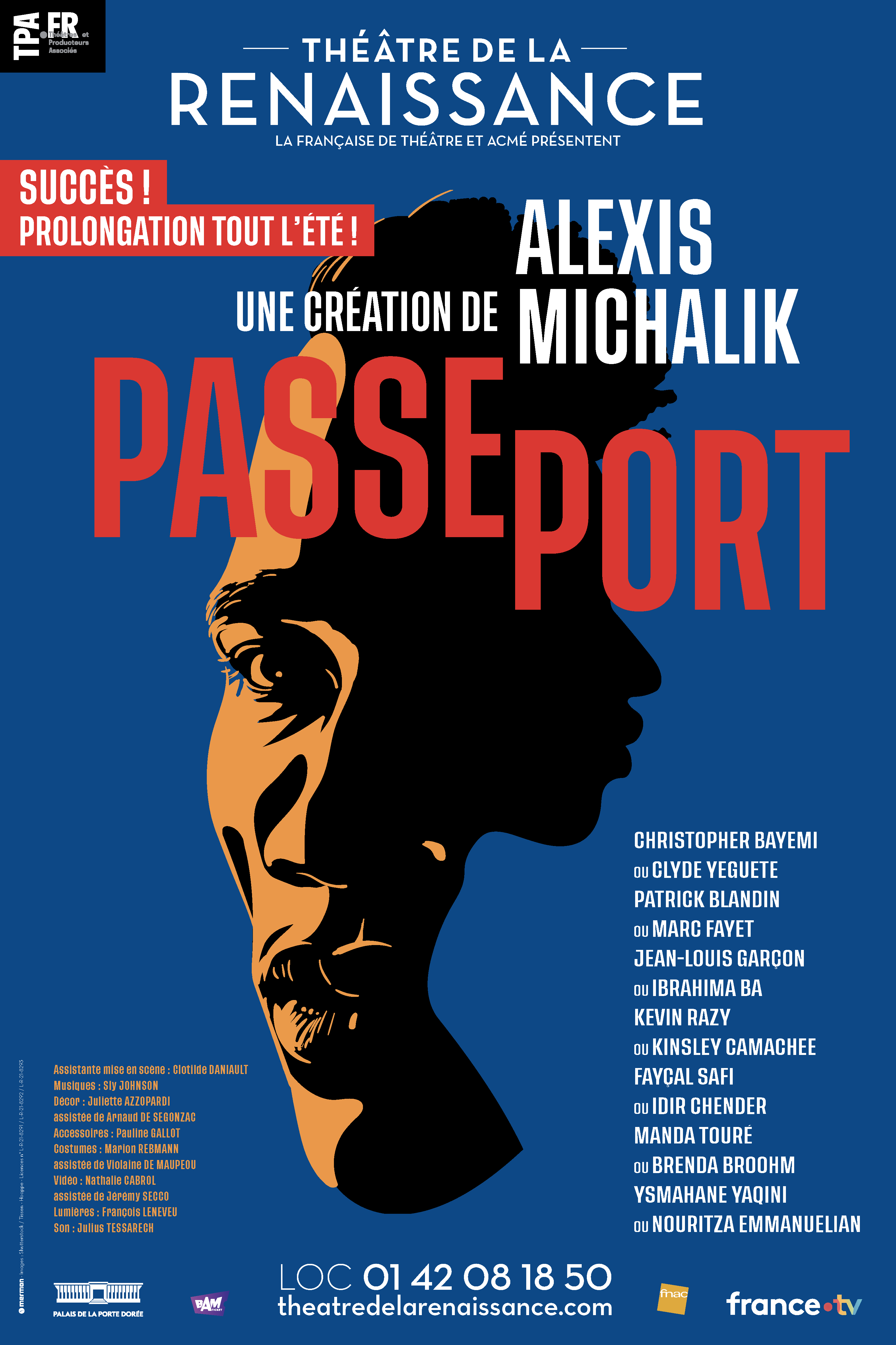 Affiche de Passeport d'Alexis Michalik