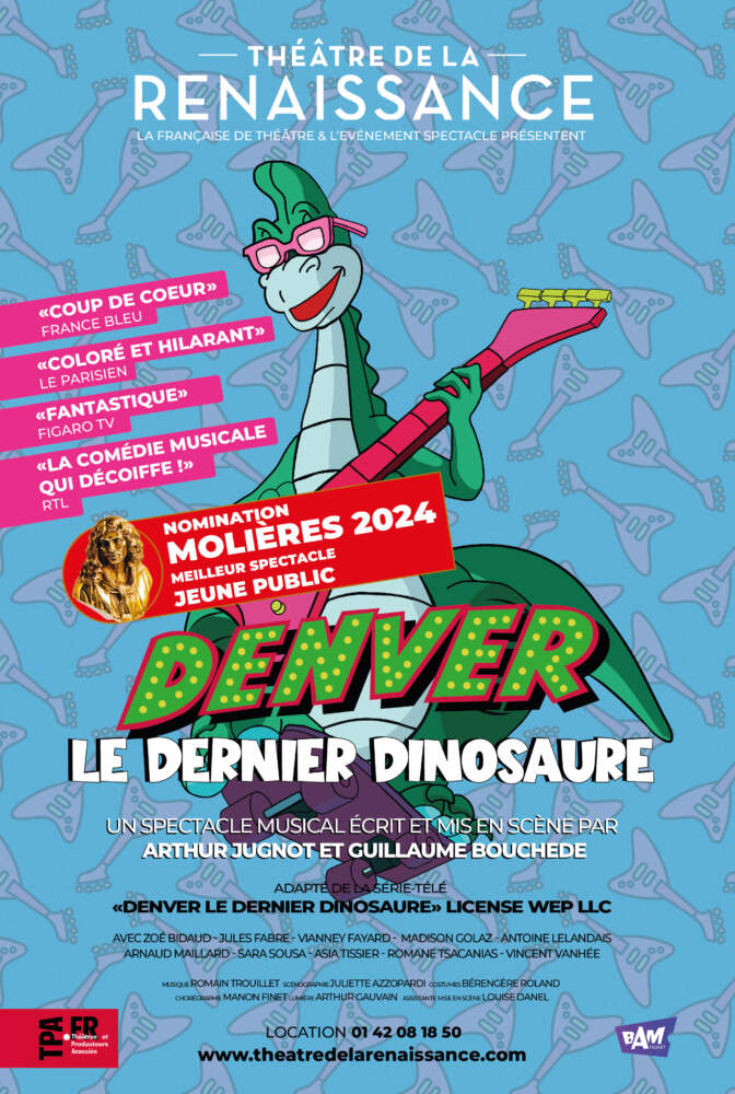 Denver, le dernier dinosaure. Affiche.